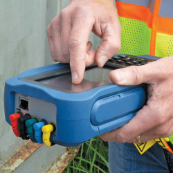 Radiodetection 6100 touch screen cable test