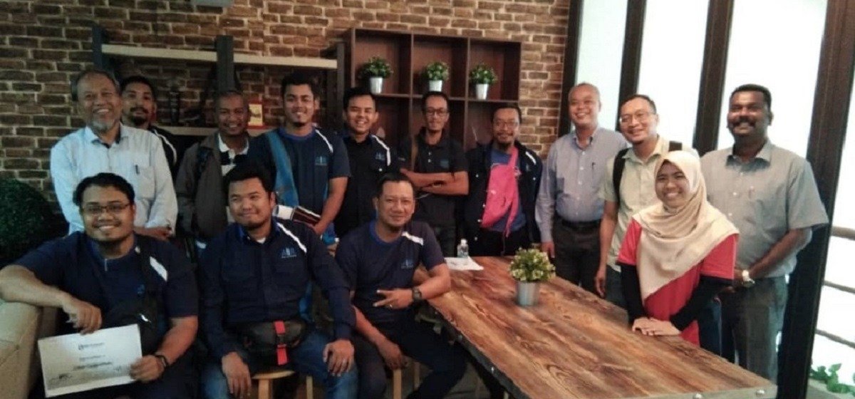 Air Selangor product training at RD-Palmer Technology