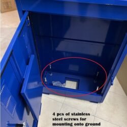 Alternative view of Outdoor Standing Metal Cabinet