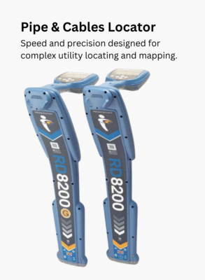 RD8200 pipe cable locator