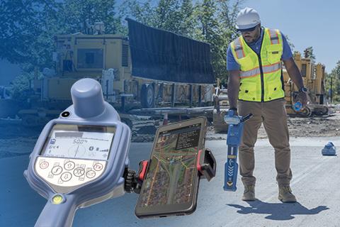 Radiodetection RD8200SG PointMan mapping workflow